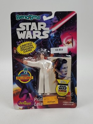 Bend Ems Star Wars Princess Leia Limited Edition w/ Trading Card