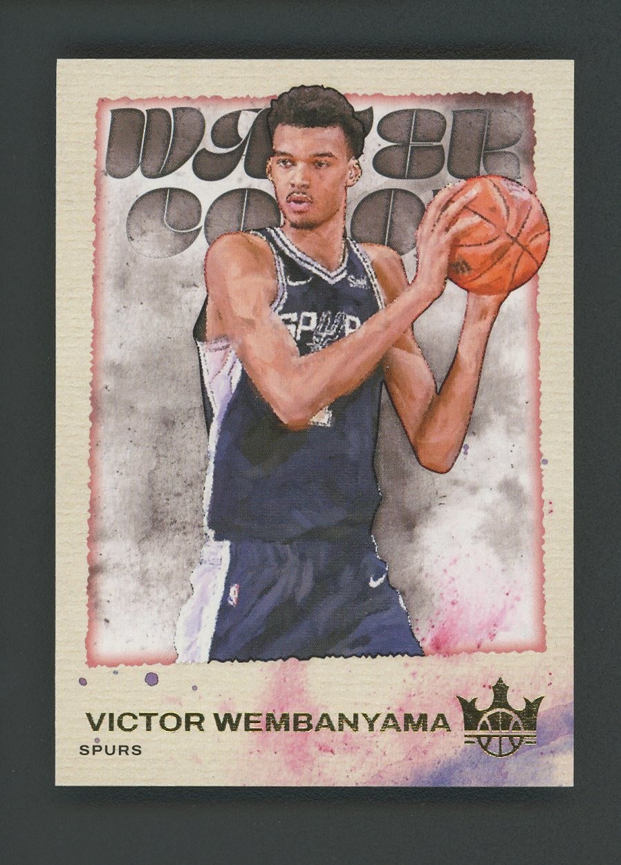 Victor Wembanyama 2023 Court Kings #1 Water Color Price Guide