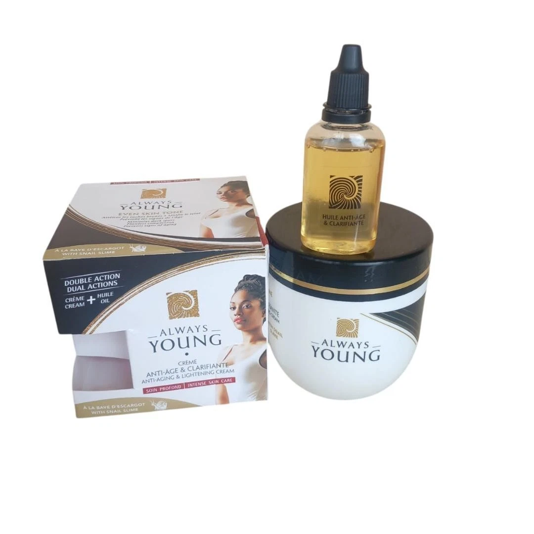 Always Young Anti-Aging 300ml Body Cream +30ml Anti-Aging Oil – Even Skin Tone.
Opens in a new windo