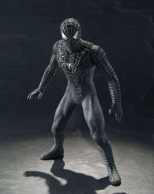 Soft Vinyl Damashii Black Spider-Man 170mm Bandai Spirits