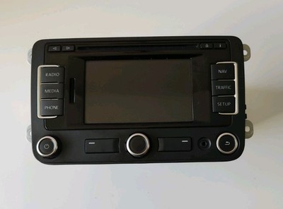 VW AUTORADIO NAVI RNS 315  -TOP - Touran, Golf, Passat, Skoda... Inklusive Code!
