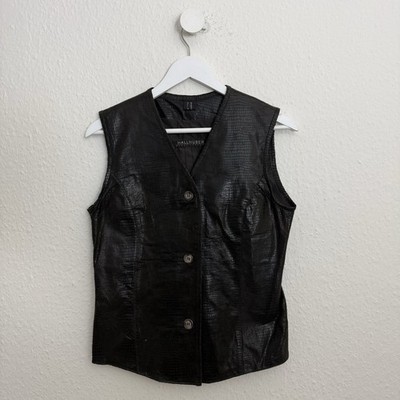 Hallhuber Lederweste Biker Motorrad Damen Gr. S
