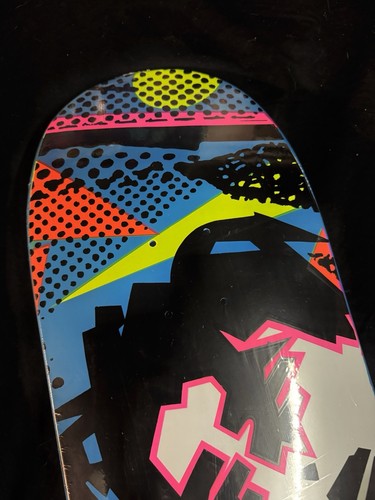 RARO Mark Gonzales ATM Click Azul Sumergido Tabla de Monopatín No Oficial Certificado de Autenticidad Limitado - Imagen 6 de 10