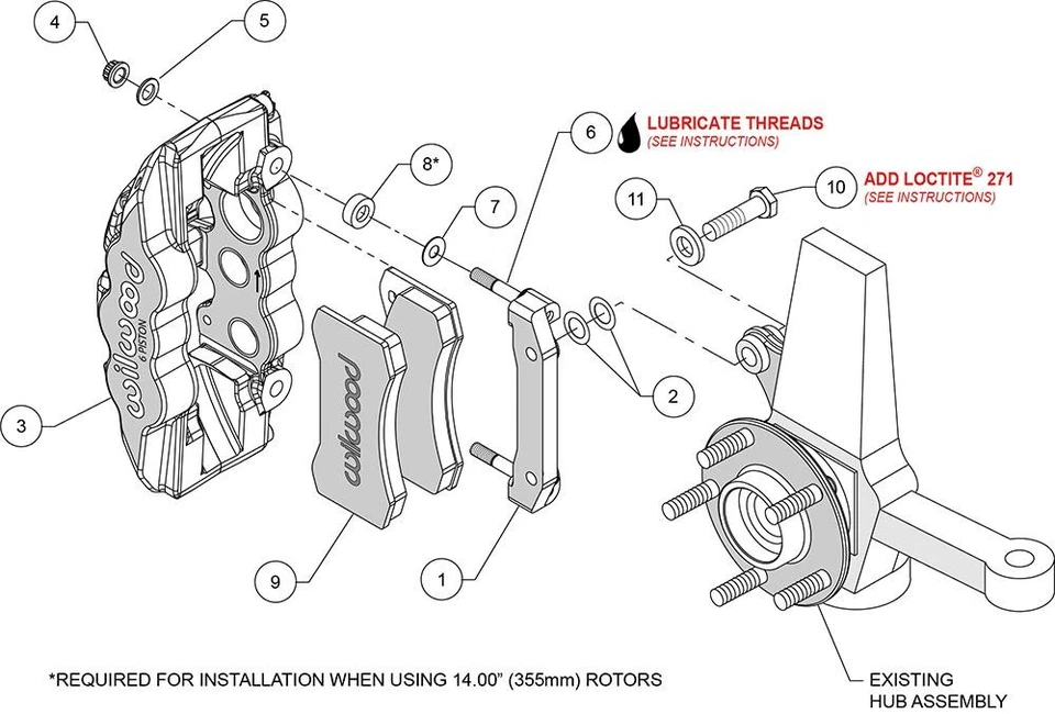 Front Axle Disc Brake Kit for 1968-1971 Pontiac GTO - Image 3 of 4