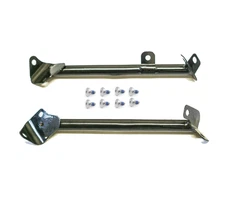 MINI R52 ENGINE BAY CHASSIS BRACE BAR DIAGONAL ROD STRUT SUPPORT PAIR BOLTS