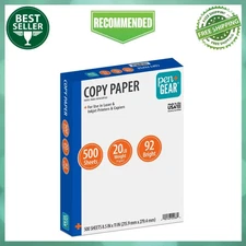 Copy Paper Case Printer Paper White 8.5"x11" Letter Size, One Ream = 500 Sheets
