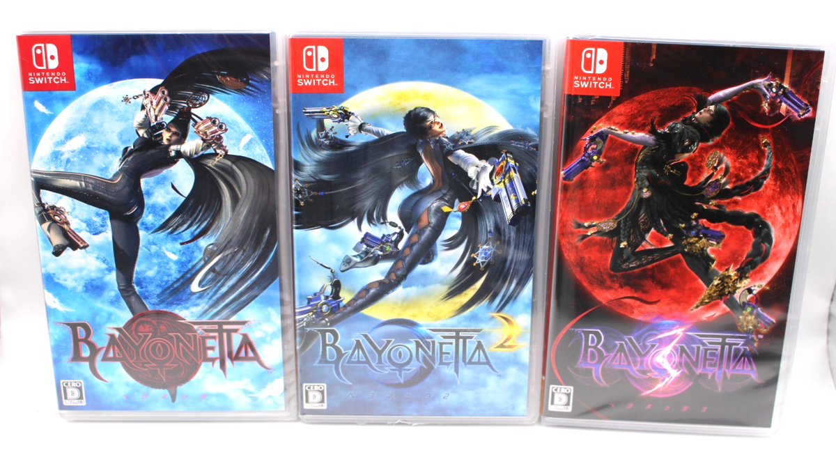 Bayonetta 1 2 3 Complete Trilogy Physical Edition Nintendo Switch