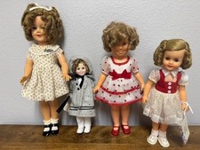 4 Ideal Shirley Temple dolls for the price of 1