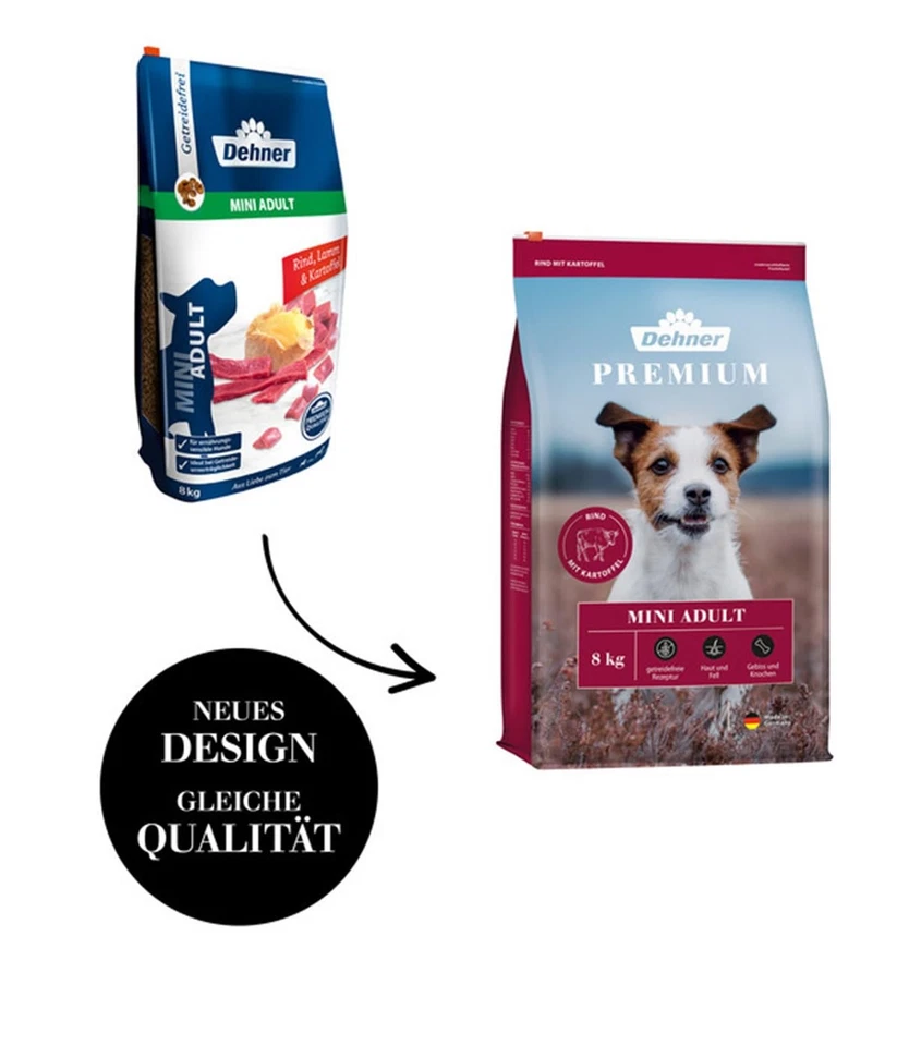 Premium Hundefutter Trockenfutter getreidefrei für ausgewachsene Hunde kleine... - Bild 3 von 4