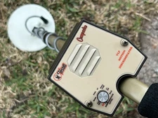 Tesoro COMPADRE Metal Detector with 5.75 Inch Coil, New Battery, Manual - Nice!