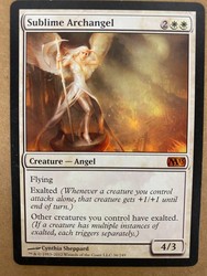 Sublime Archangel - Magic 2013 (M13) #36/249 Mythic Rare