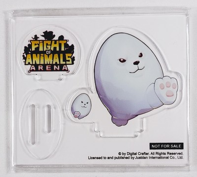Fight of Animals: Arena EGG DOG ACRYLIC STAND New Small JP Promo Item (NO GAME)