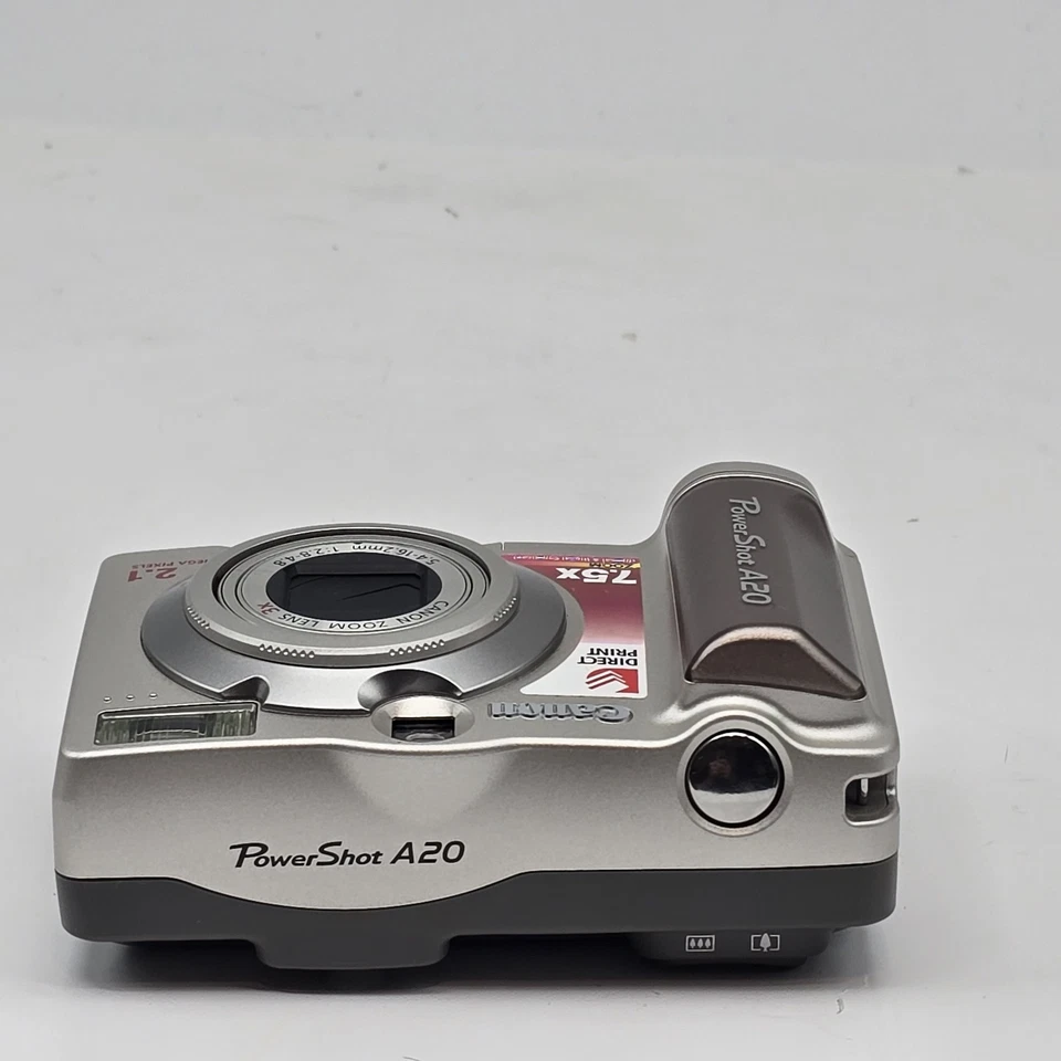 Canon Powershot A20 2.1MP x3 Zoom Digital Camera Tested!   - Image 4 of 4