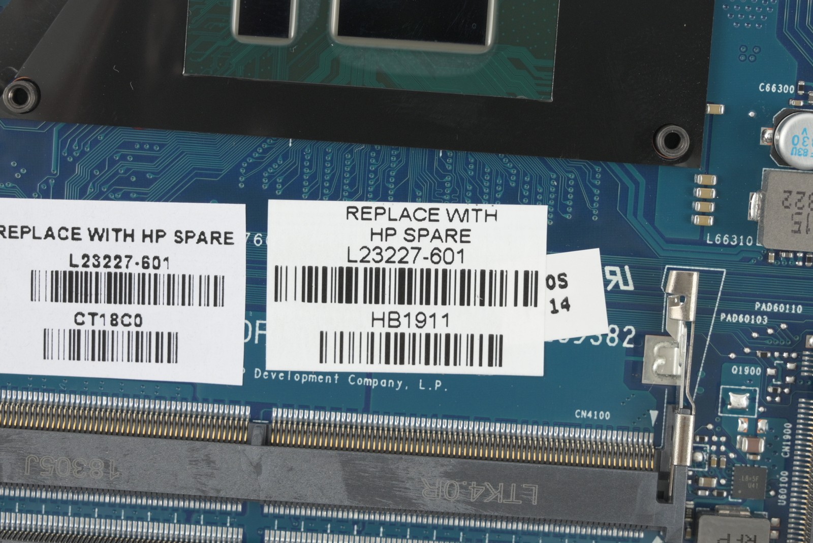 HP 14-CK Series 240 G7 Laptop Motherboard i5-8250U AMD Radeon 520 2GB L23227-601