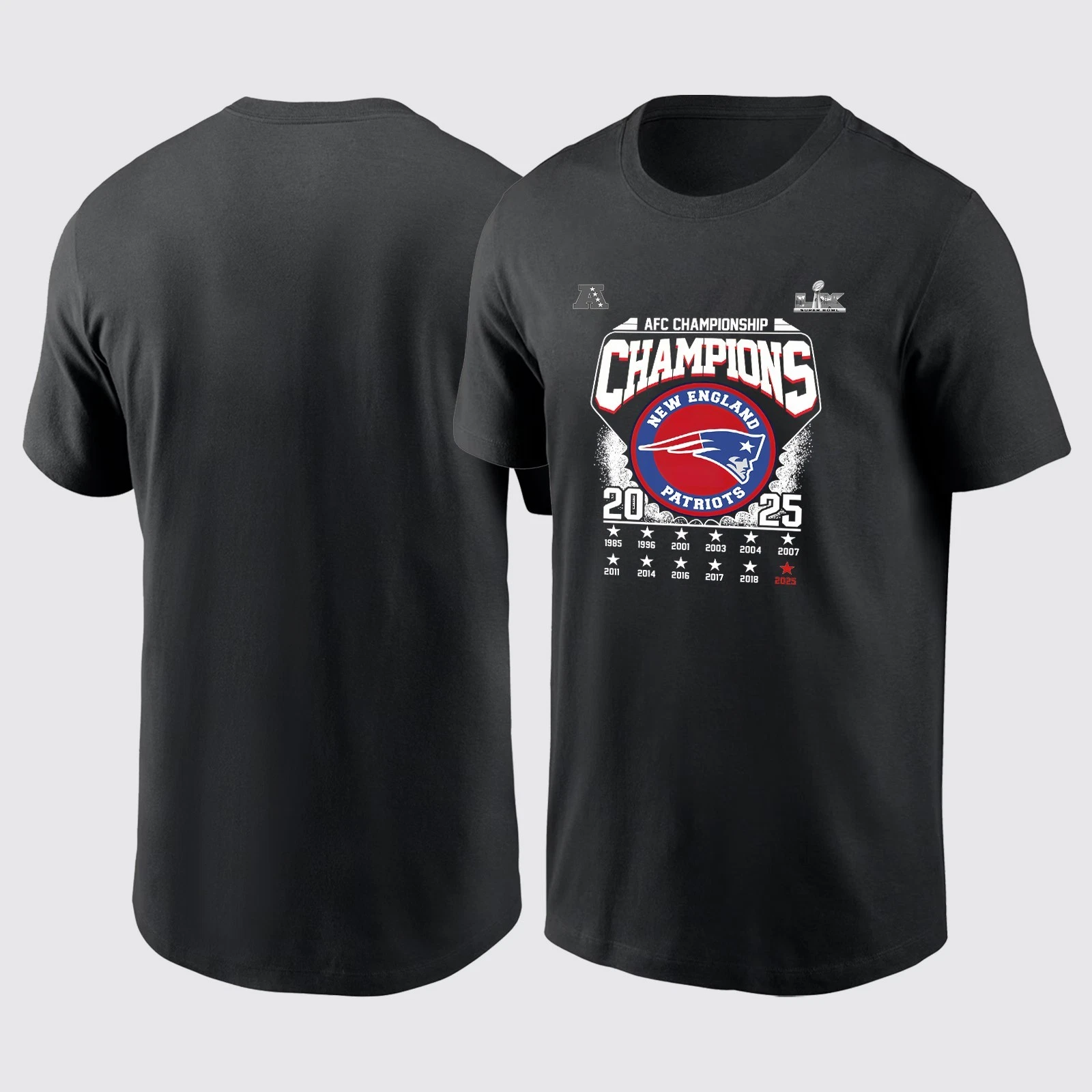 AFC Championship 2025 New England Patriots TShirt