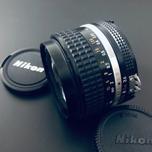 🍙Near Mint+3🍙NIKON Ai-s Ais NIKKOR 28mm f3.5 MF Wide Angle Lens from Japan