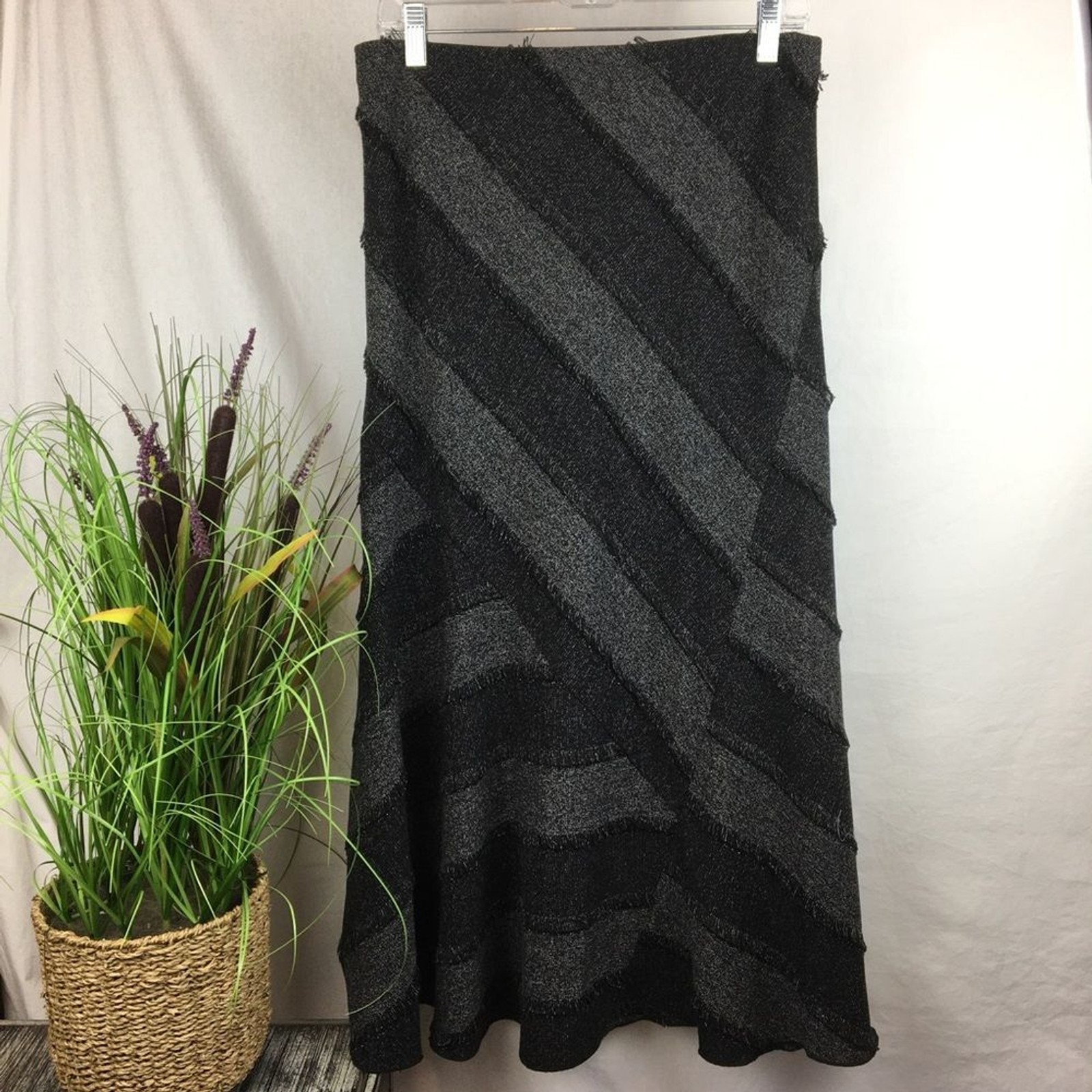 Ilusion Gray Patchwork cottage farmhouse granny c… - image 2