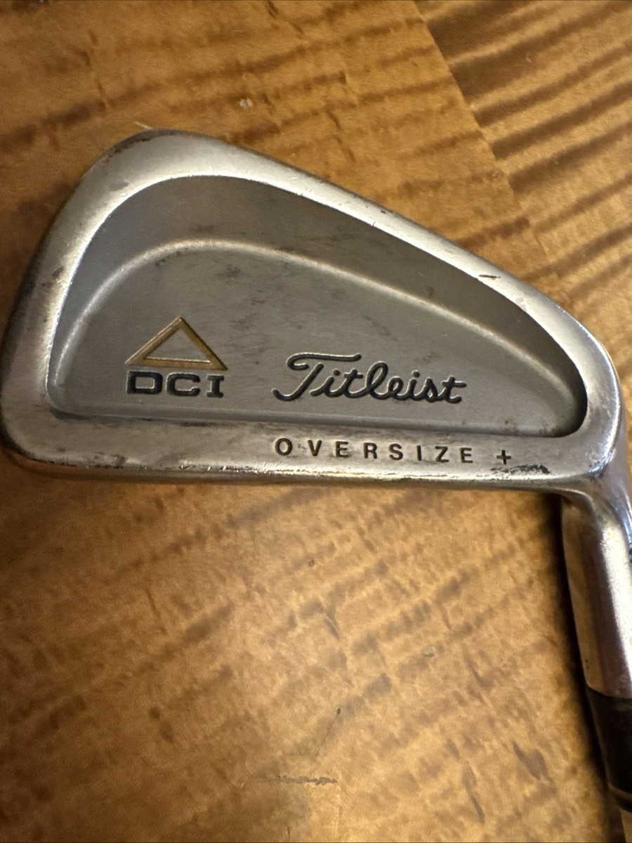 Titleist Golf DCI OVERSIZE + (2) IRON Right Handed Steel Tri Spec