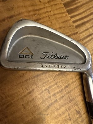 Titleist Golf DCI OVERSIZE + (2) IRON Right Handed Steel Tri Spec