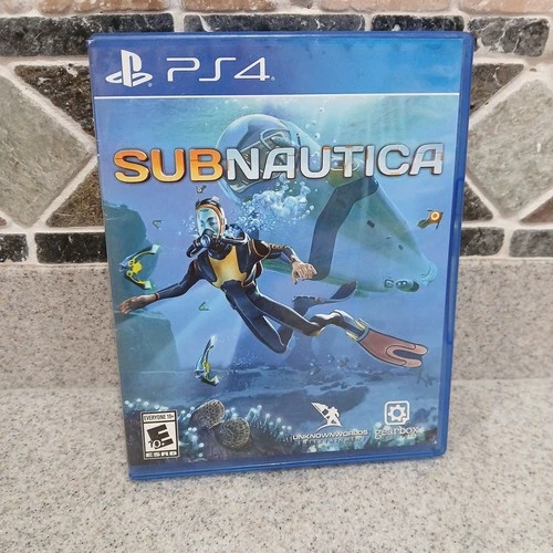 Subnautica Sony PlayStation 4 Video Game Clean Disc