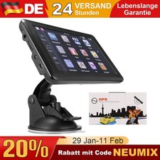 5 Zoll GPS Navigationsgerät Navi für Auto LKW PKW KFZ 8GB+128MB Europa Karten