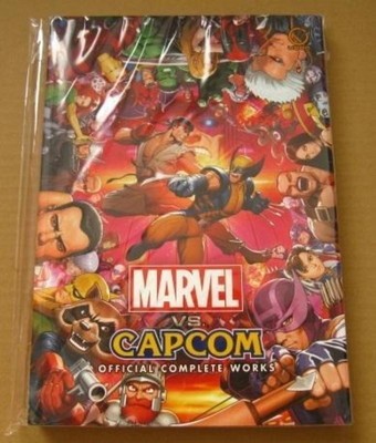 Marvel vs. Capcom Official Complete Works English Used Near Mint from Japan