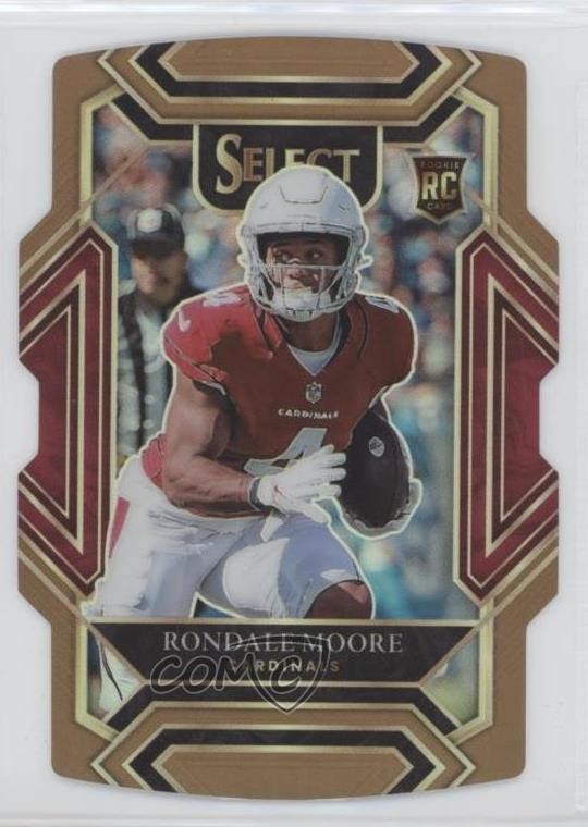 2021 Panini Select Club Level Copper Prizm Die-Cut 25/199 Rondale Moore #258 xr1