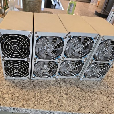 Set of (4) Goldshell Mini Doge Voskcoin  Dogecoin / LTC Asic Miner 