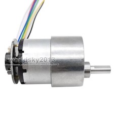 1pcs DC6V 12V JGB37-520 Speed Reduction Gear Motor Code Disk with Hall Encoder
