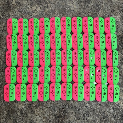Genuine Official Nintendo Switch Joy-Con Shells Bulk Of 50 - Replacement Housing