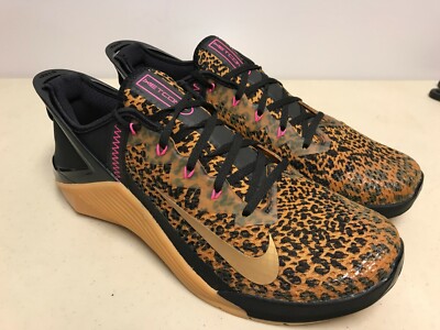 Nike Metcon 6 Flyease Cheetah Men's Size 11.5 Training Sneakers Shoes Women's 13