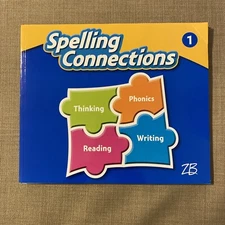 Spelling Connections 1, Student workbook, clean pages