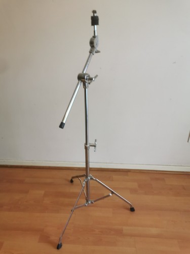 Vintage Pearl Single Braced Straight Cymbal Boom Stand Made in Japan 1970's - Photo 10/24