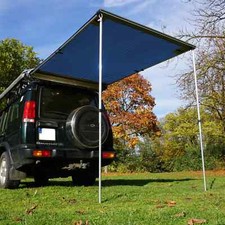 Prime Tech Fahrzeug-Markise 150x200x210 cm blau - auch für Autodachzelte