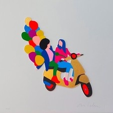 MARCO LODOLA - TOGETHER - SILKSCREEN 40x40