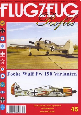 FLUGZEUG Profile Nr. 45 Focke-Wulf Fw 190 Varianten