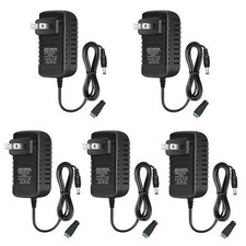 12V 2A LED Power Supply 24W AC Adapter 100-240V AC to 12V DC Transformer for ...