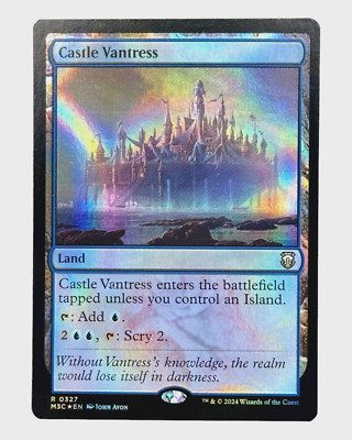 MTG | Castle Vantress | Modern Horizons 3 | Ripple Foil | NM | EN