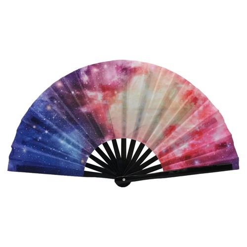 Boots On The Ground Hand Fan, Clack Fans For Line Dancing, Large Holographic - Picture 5 of 45