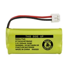 Kastar Battery BT184342 BT284342 for ATT Vtech GE RCA Clarity Cordless Telephone