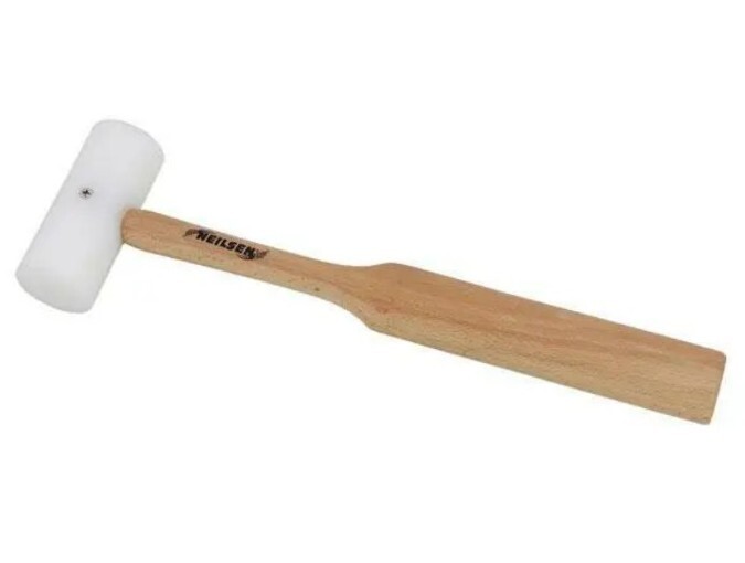 Neilson ROUND NYLON HEAD HAMMER JEWELLERY FORMING CRAFTING NON MARRING CRAFT