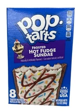 Kellogg's Pop Tarts Frosted Hot Fudge Sundae Toaster Pastries 13.5 oz