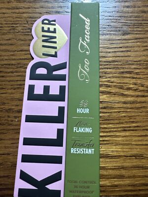 Too Faced Killer Liner 36 Hr Non Flaking Waterproof Eyeliner Killer Camo - NIB