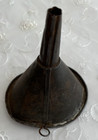 1930's Farmhouse Primitive Cream SKIMMER  Rag Ball Kitchen Funnel Bobbin Spool — photo 4
