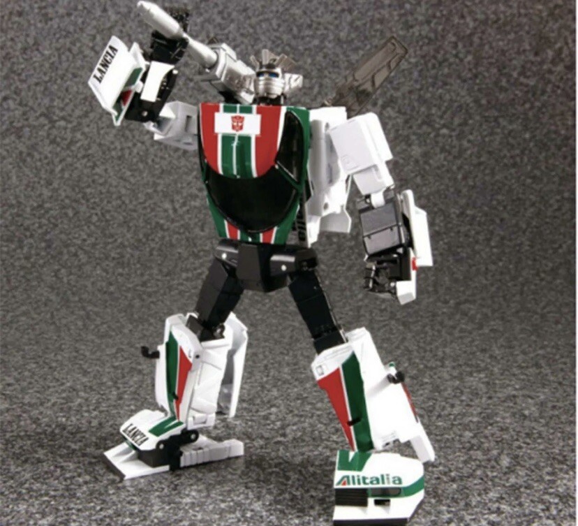 Transformers Masterpiece Ko MP-20 Lancia Stratos Wheel Jack Action