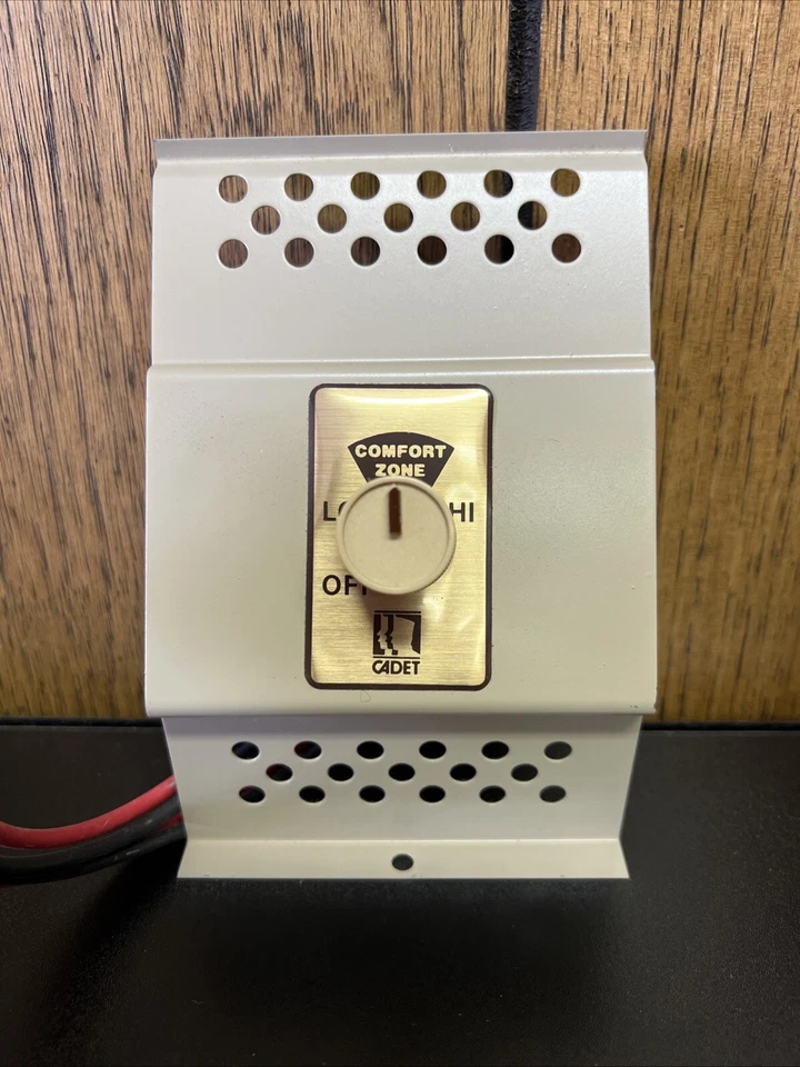 CADET Built-in Baseboard Thermostat Double Pole (4 Wires) NOS Vintage Retro COOL - Image 2 of 4
