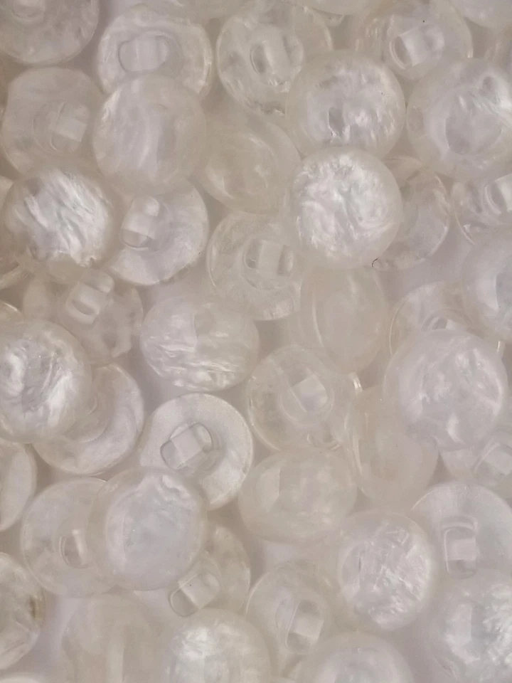 MARBLE SHANK BUTTON, SHINY FINISH, SIZE 18L-7/16", FREE SHIPPING USA - Image 4 of 4