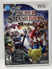 Super Smash Bros Brawl Nintendo Wii NO Game - Game Case  Manual ONLY