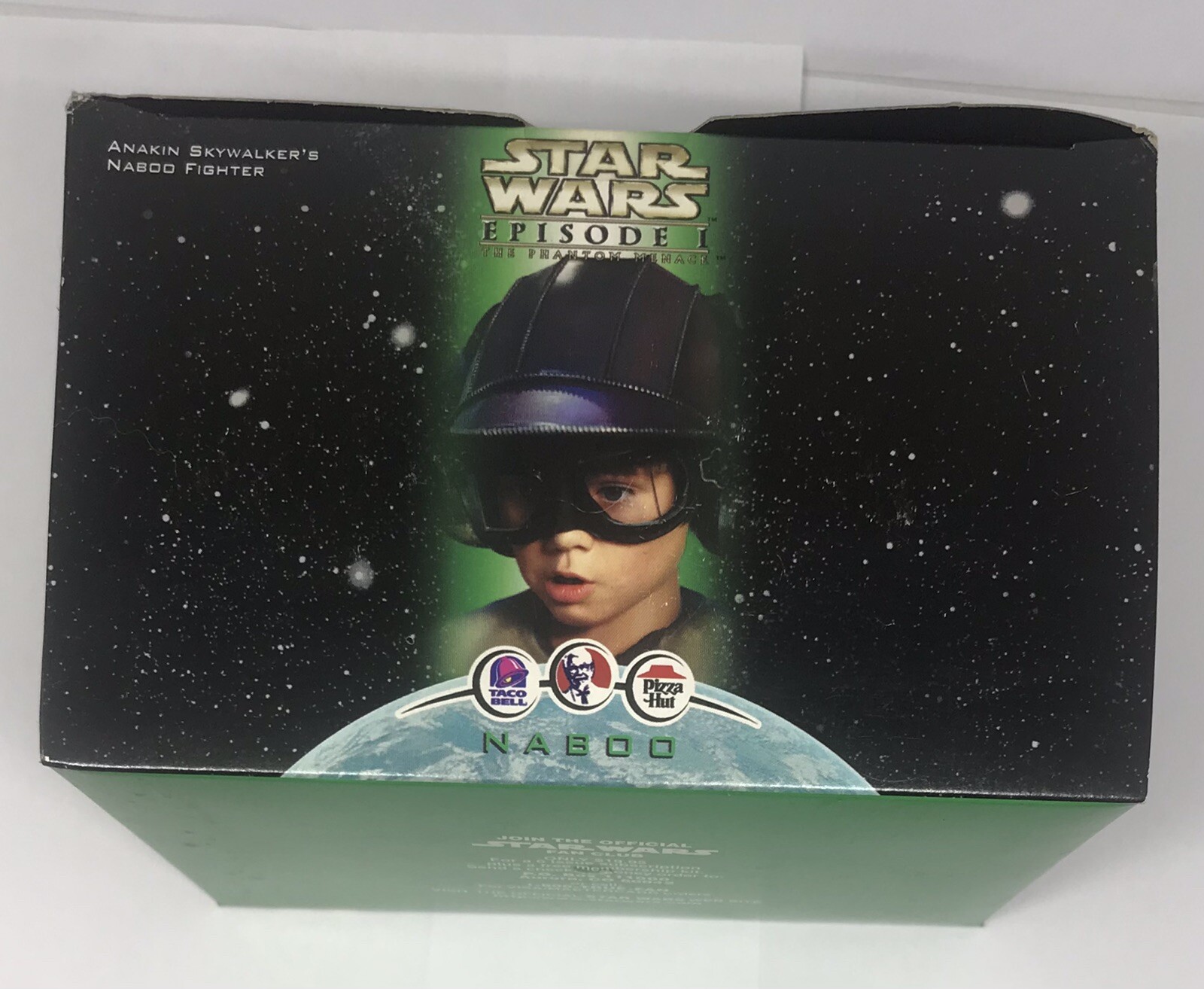 Star Wars Episode 1 Anakin Skywalker Naboo Fighter KFC Taco Bell 1999 NIB