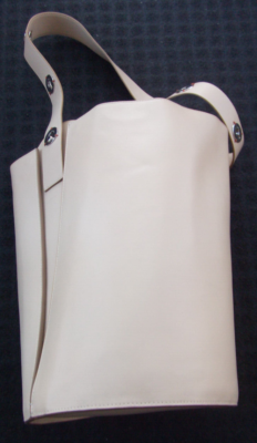 danse lente london beige tan leather bucket shoulder bag  display picture 3